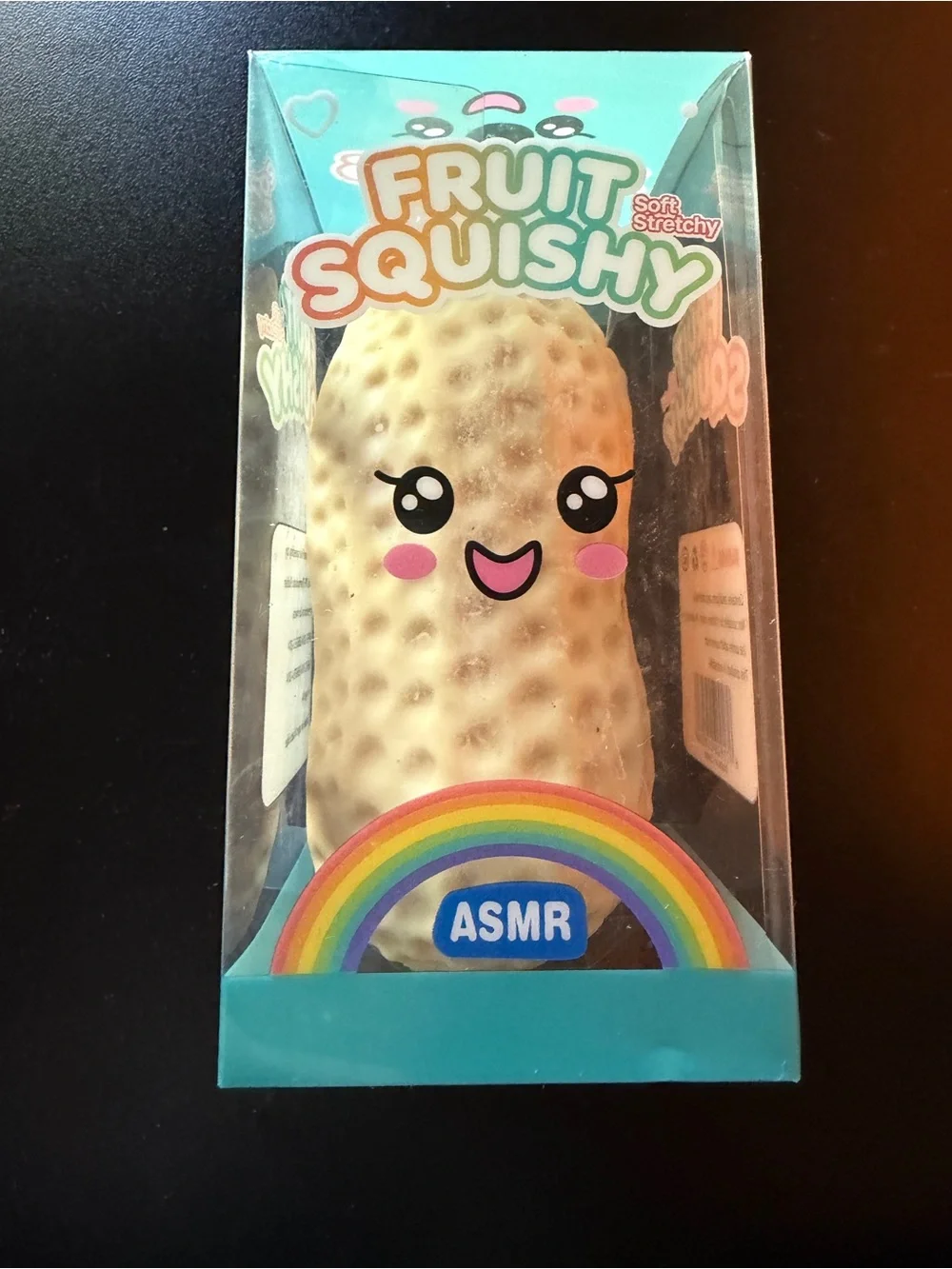 New Squishy Peanut Crunchy Textured Squeeze Toy Fidget ASMR Tactile